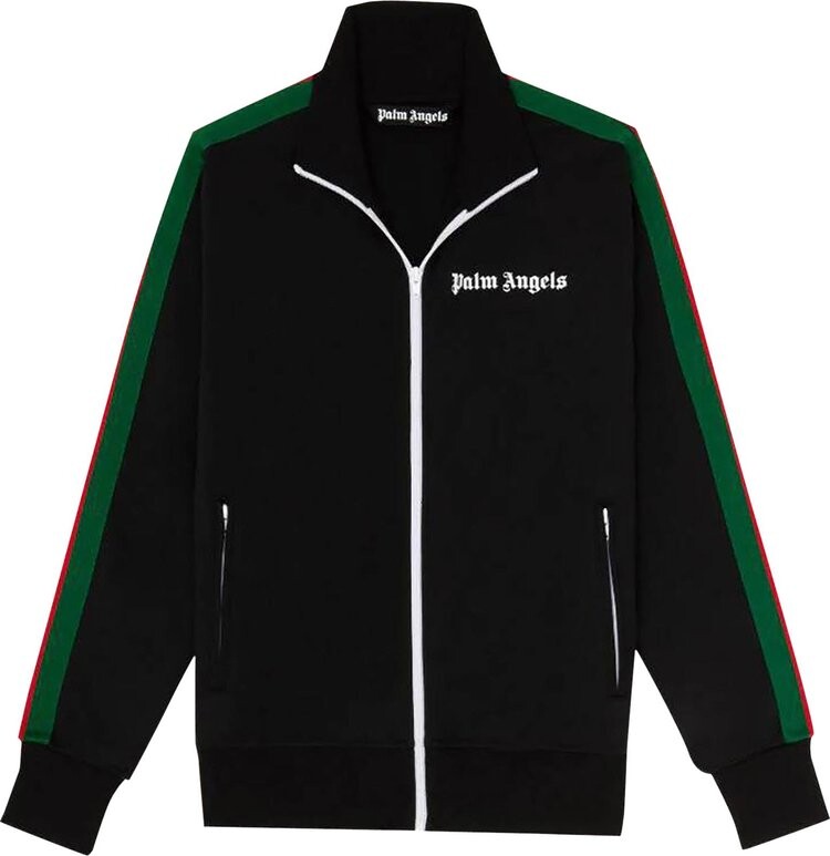 

Куртка Palm Angels College Track Jacket 'Black/White', черный