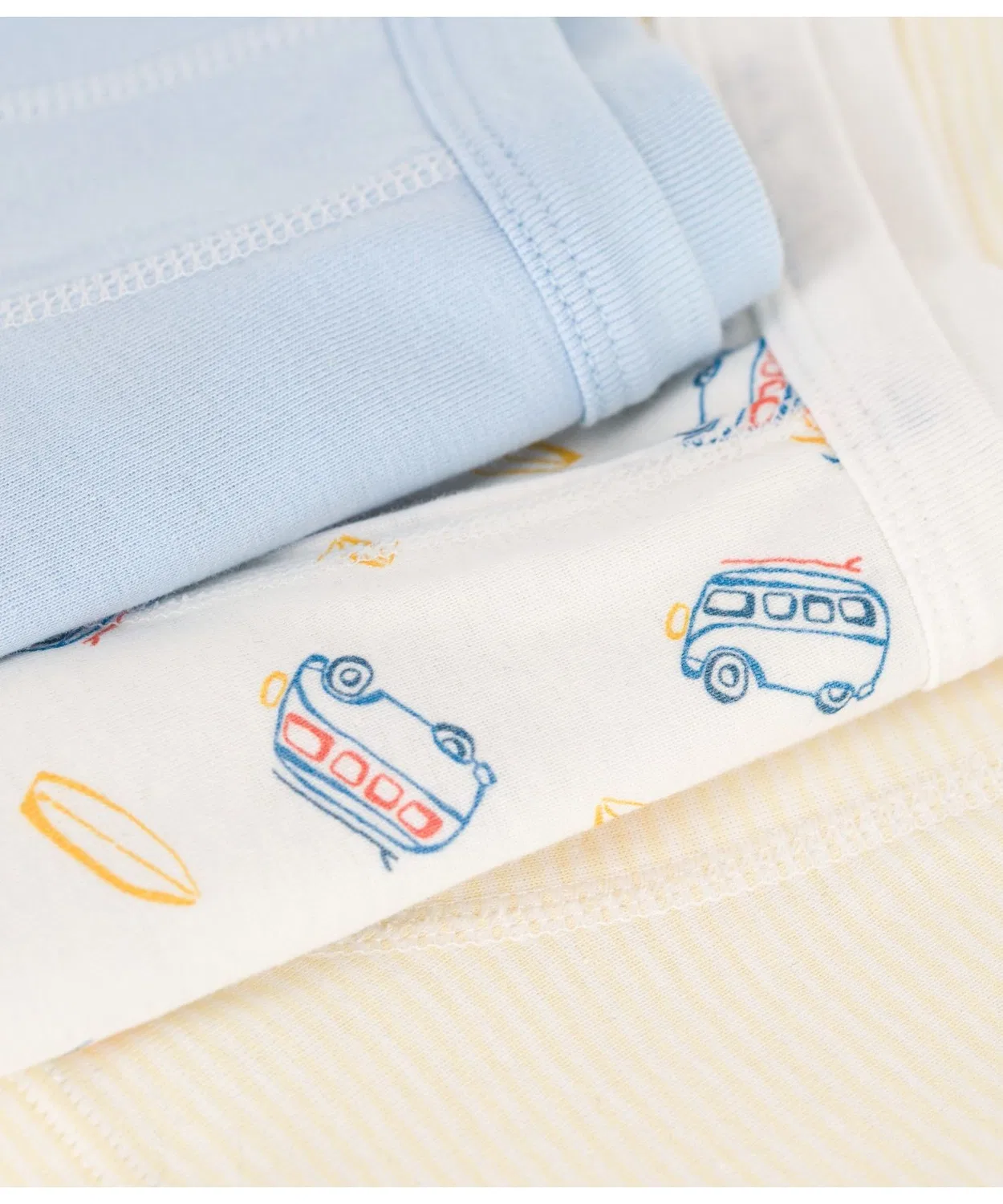 Детские трусы-боксеры комплект 3 шт Petit Bateau, Other 1 — фото 3
