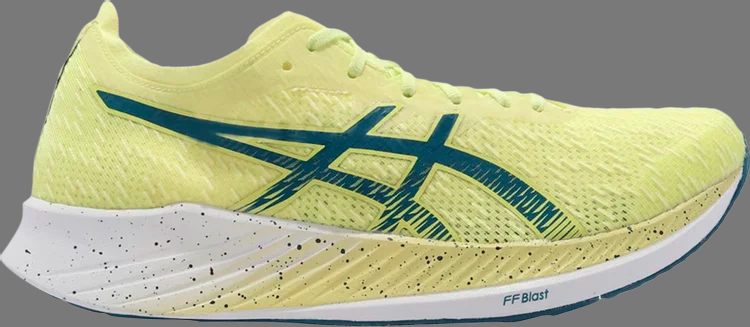 

Кроссовки magic speed 'glow yellow' Asics, желтый