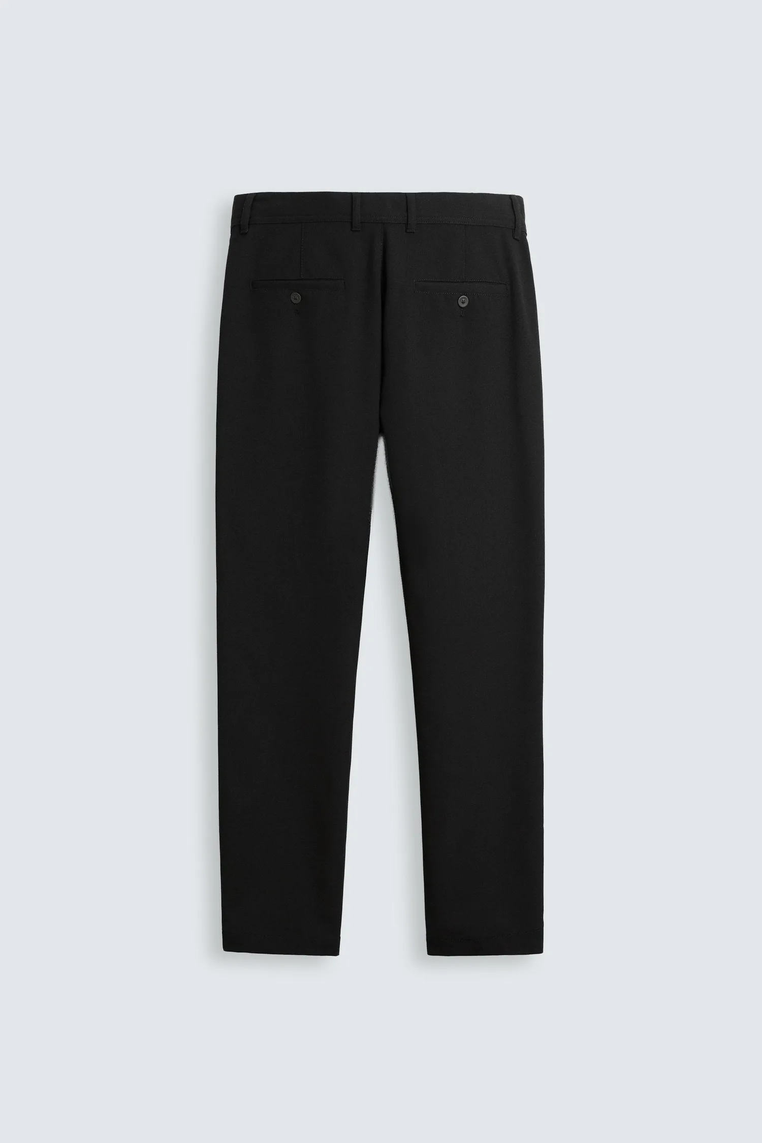 Удобные текстурированные брюки-чинос Zara, черный — фото 4