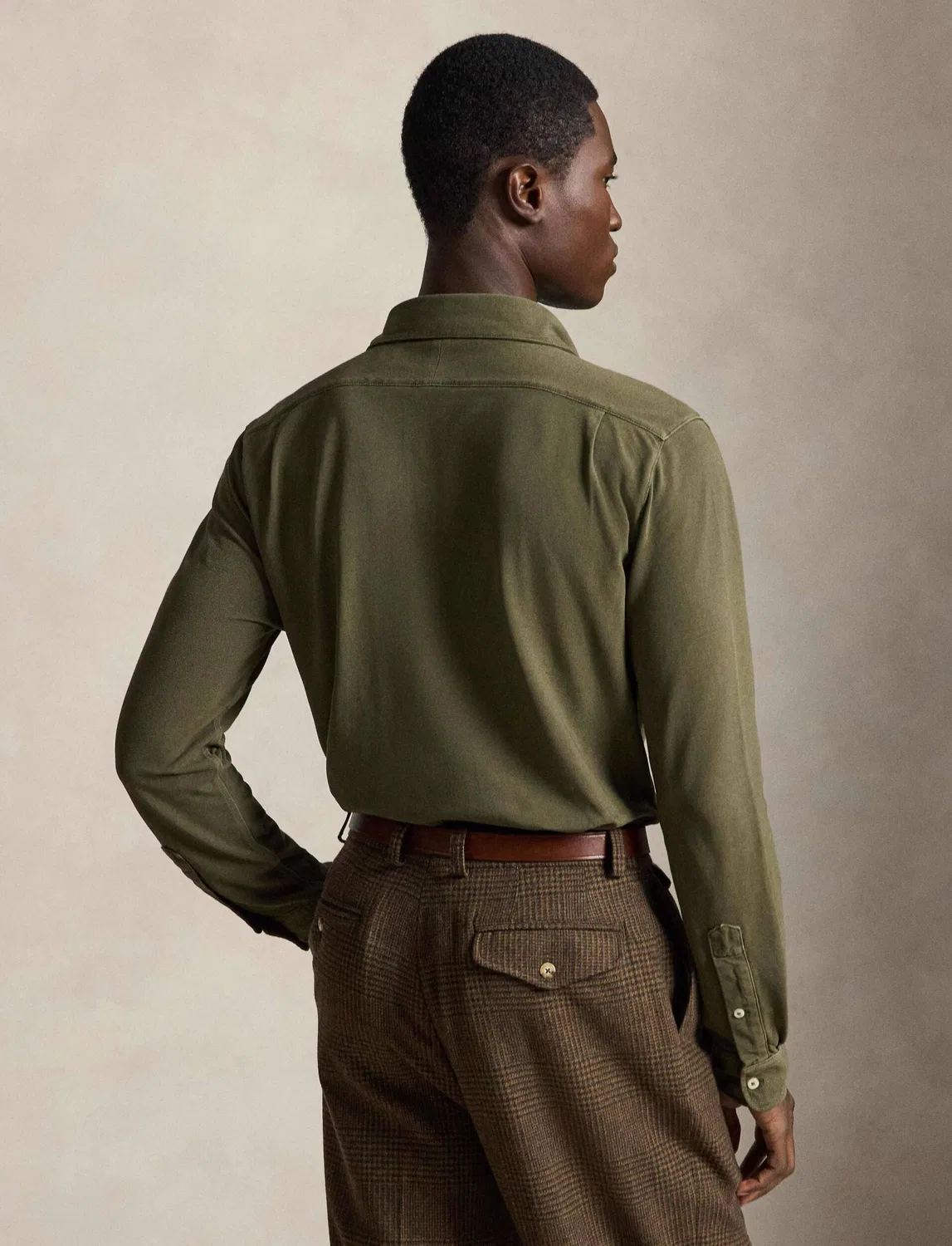 Рубашка с длинным рукавом Polo Ralph Lauren, Verde Oliva — фото 3