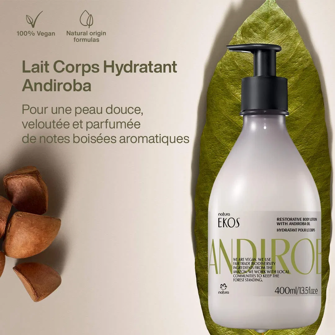 Молочко для тела Andiroba Firming and Moisturising, NATURA, 400 мл — фото 3