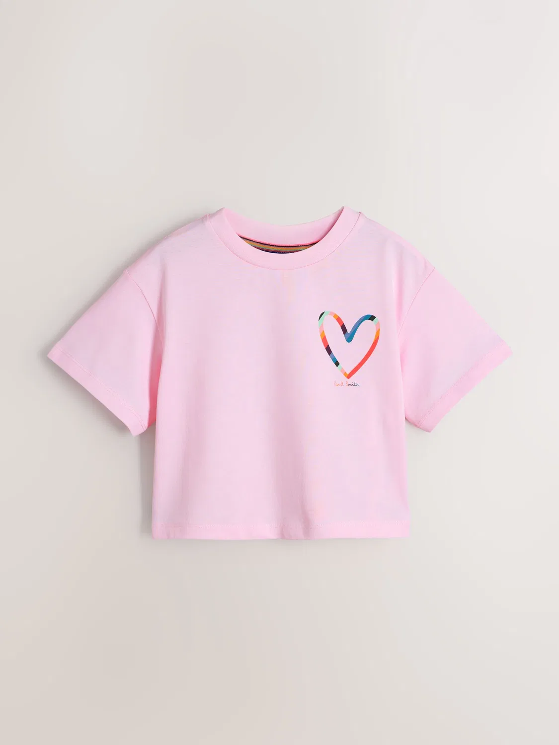 Комплект футболок Paul Smith Junior, розовый/желтый — фото 4