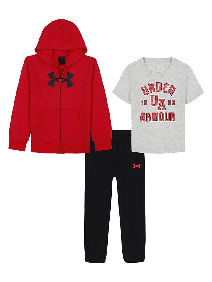 Комплект детской одежды из 3 предметов Under Armour, красный