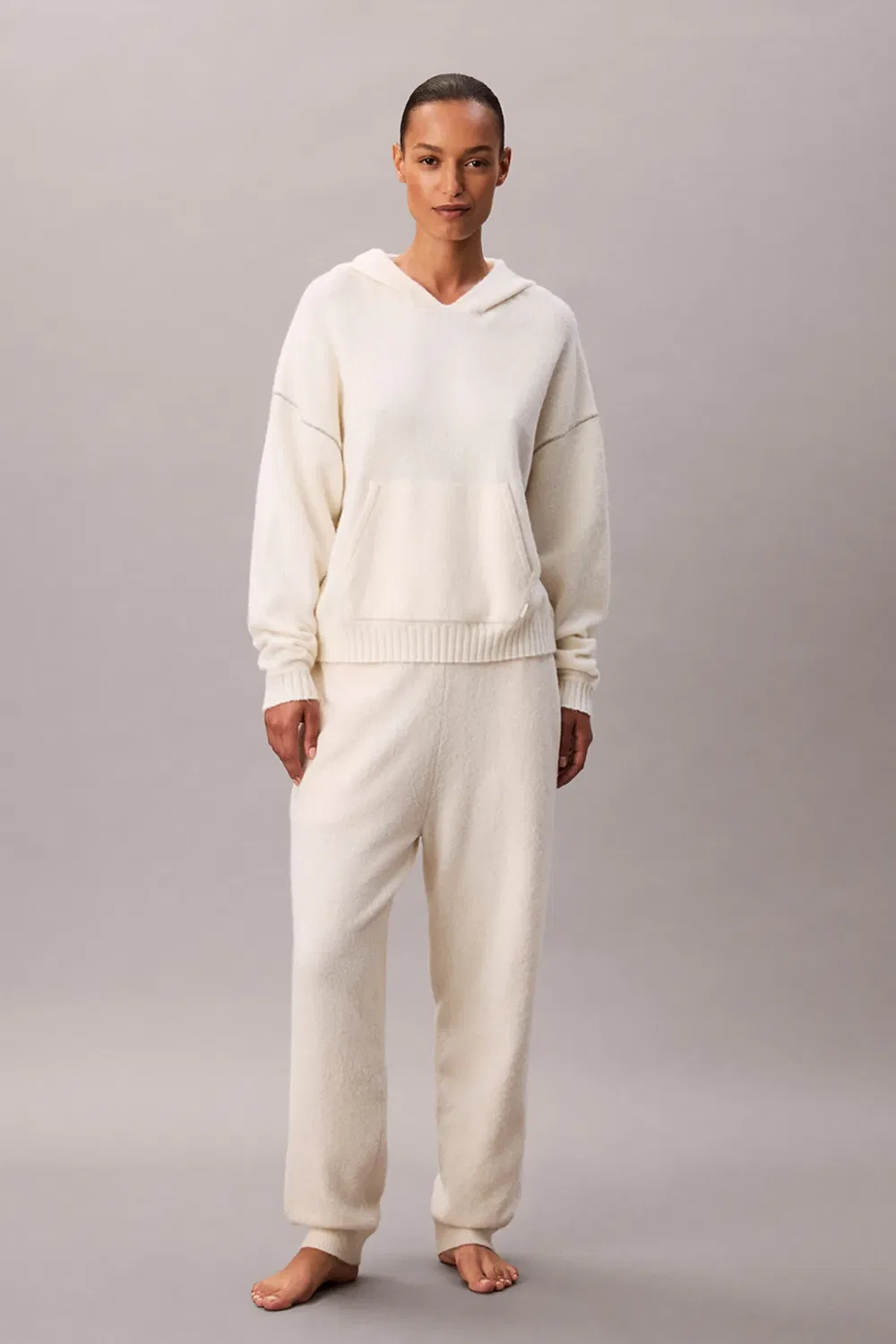 Худи Calvin Klein, Ivory — фото 3
