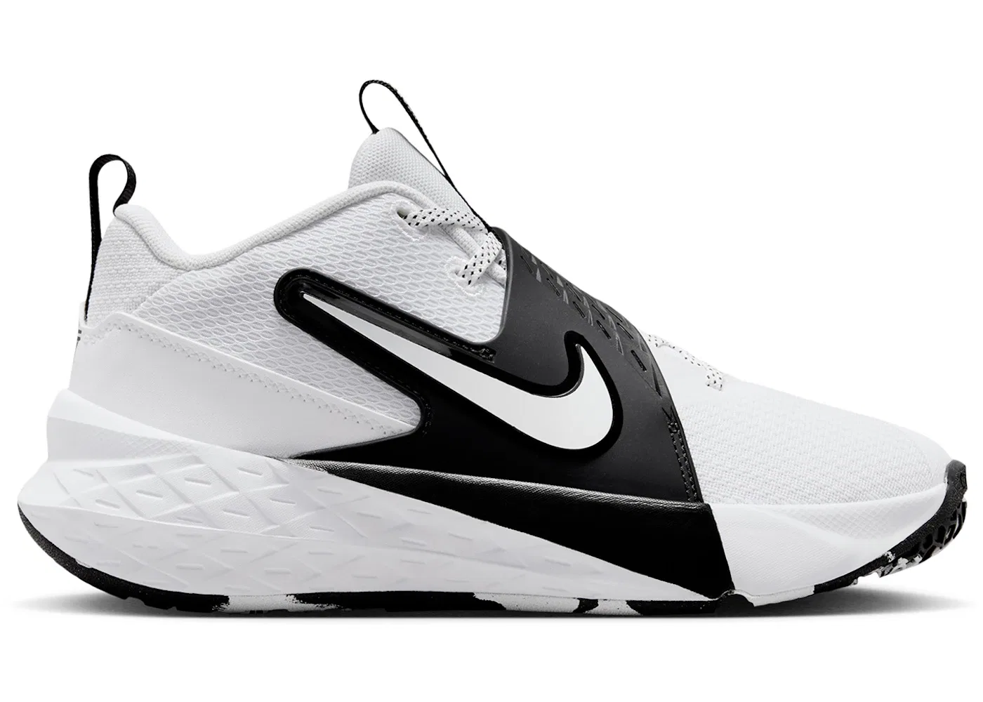 Детские кроссовки для мальчиков Nike Team Hustle D 12, White/Black/White