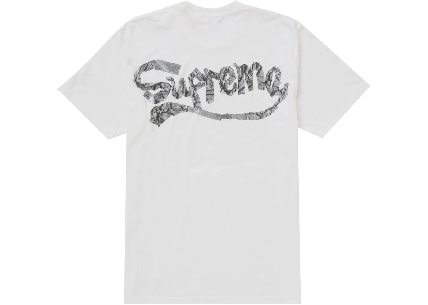 Мужская футболка с принтом Tape Supreme, White