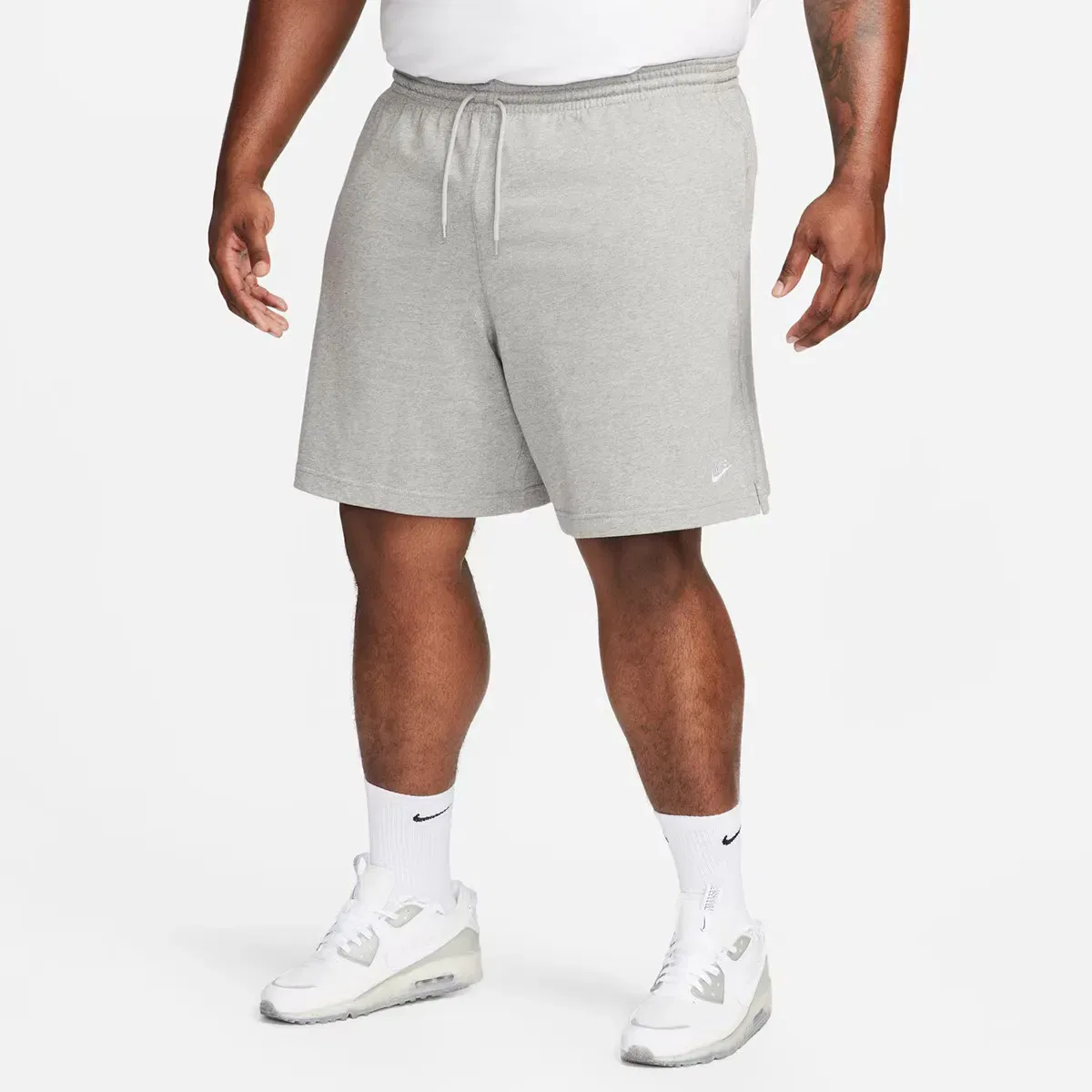 Мужские шорты хлопковые Nike Club Knit Short, Цвет Gris