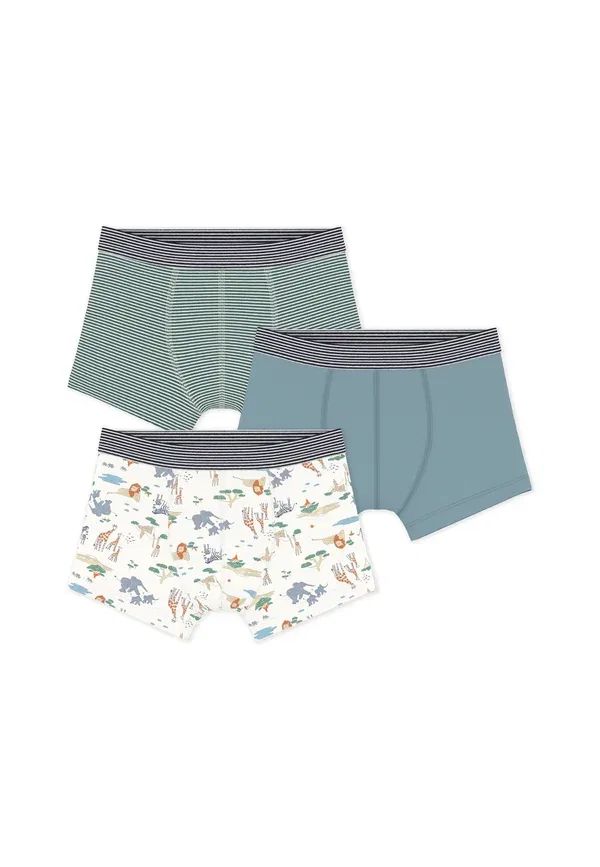 Комплект трусов 3 шт с принтом Animals Petit Bateau Multi-coloured, мультиколор