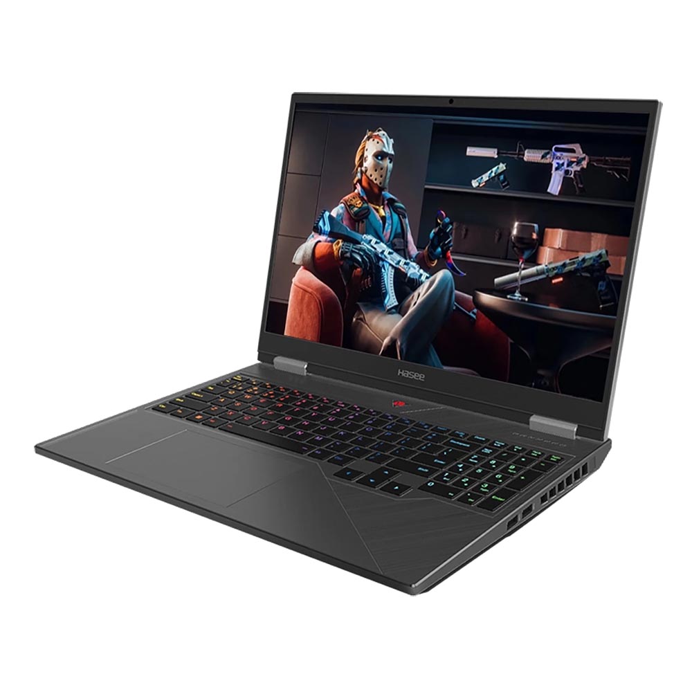 Игровой ноутбук Hasee Ares T11 Pro, 16'', 32Гб/1Тб, i9-14900HX, RTX5080, серебристый, английская клавиатура — фото 2
