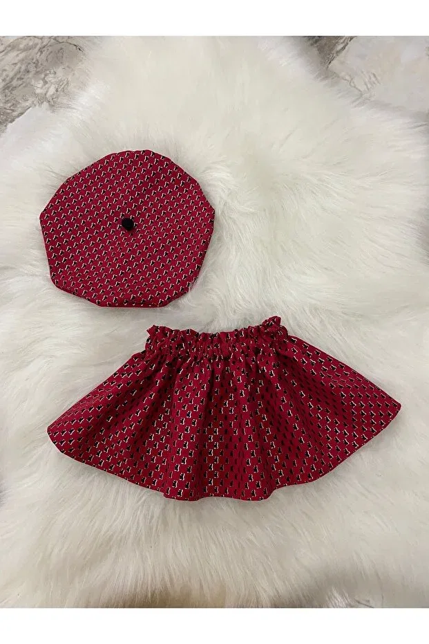Детский комплект для новорожденных с принтом Moda Lina, Red