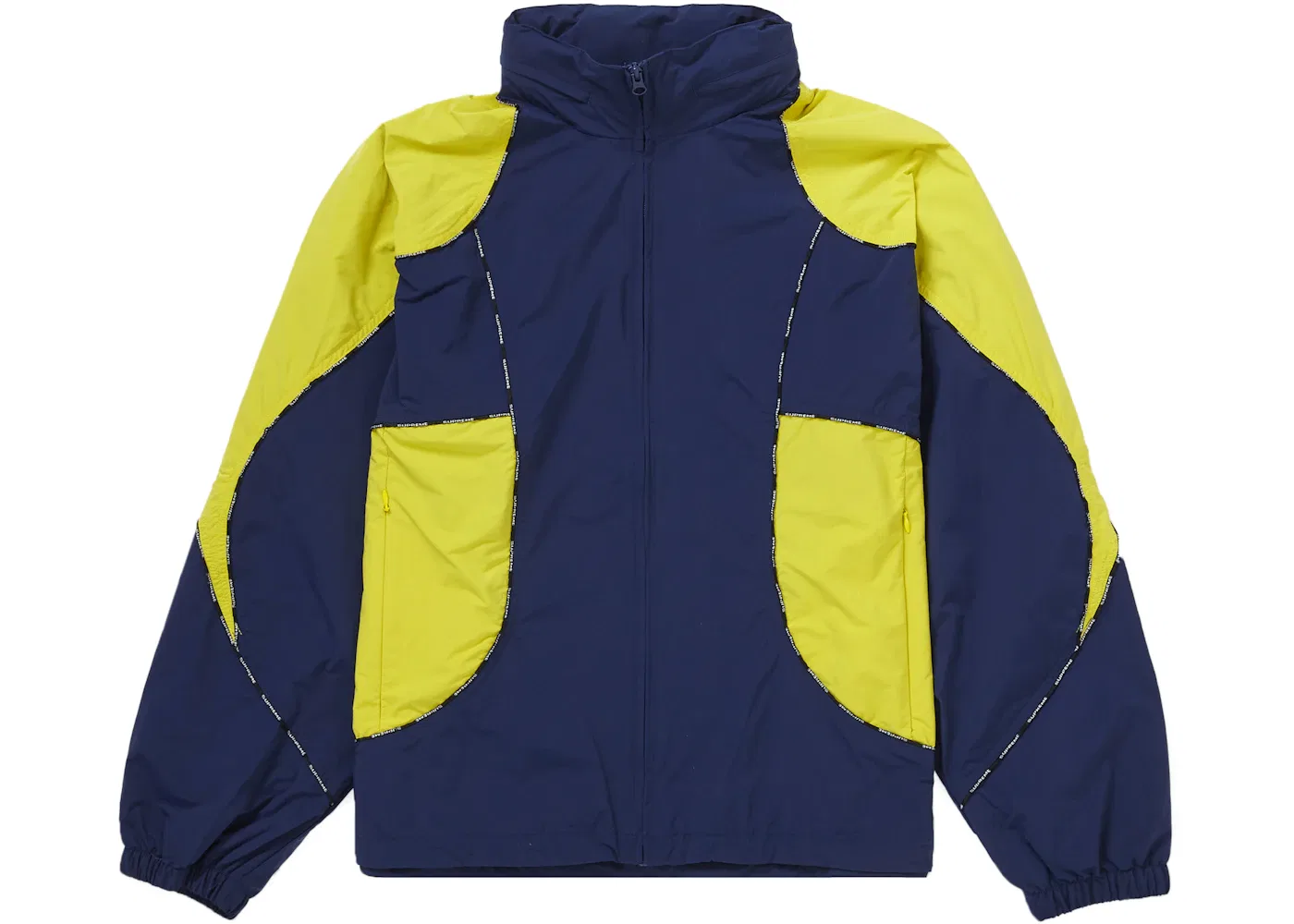 Мужская куртка с капюшоном и лампасами Supreme Navy