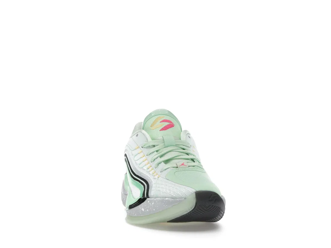 Детские кроссовки для баскетбола Jordan Luka 4 Jordan, Barely Green/Black/Vapor Green — фото 2