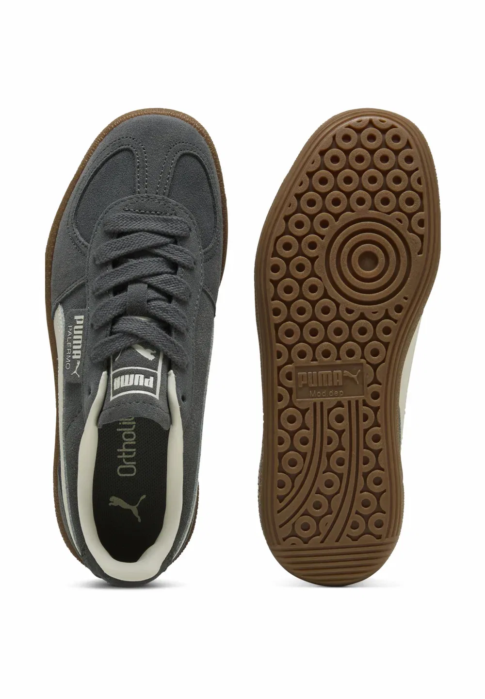 Кроссовки Palermo jr унисекс Puma, Slate Sky-Vapor Gray — фото 3