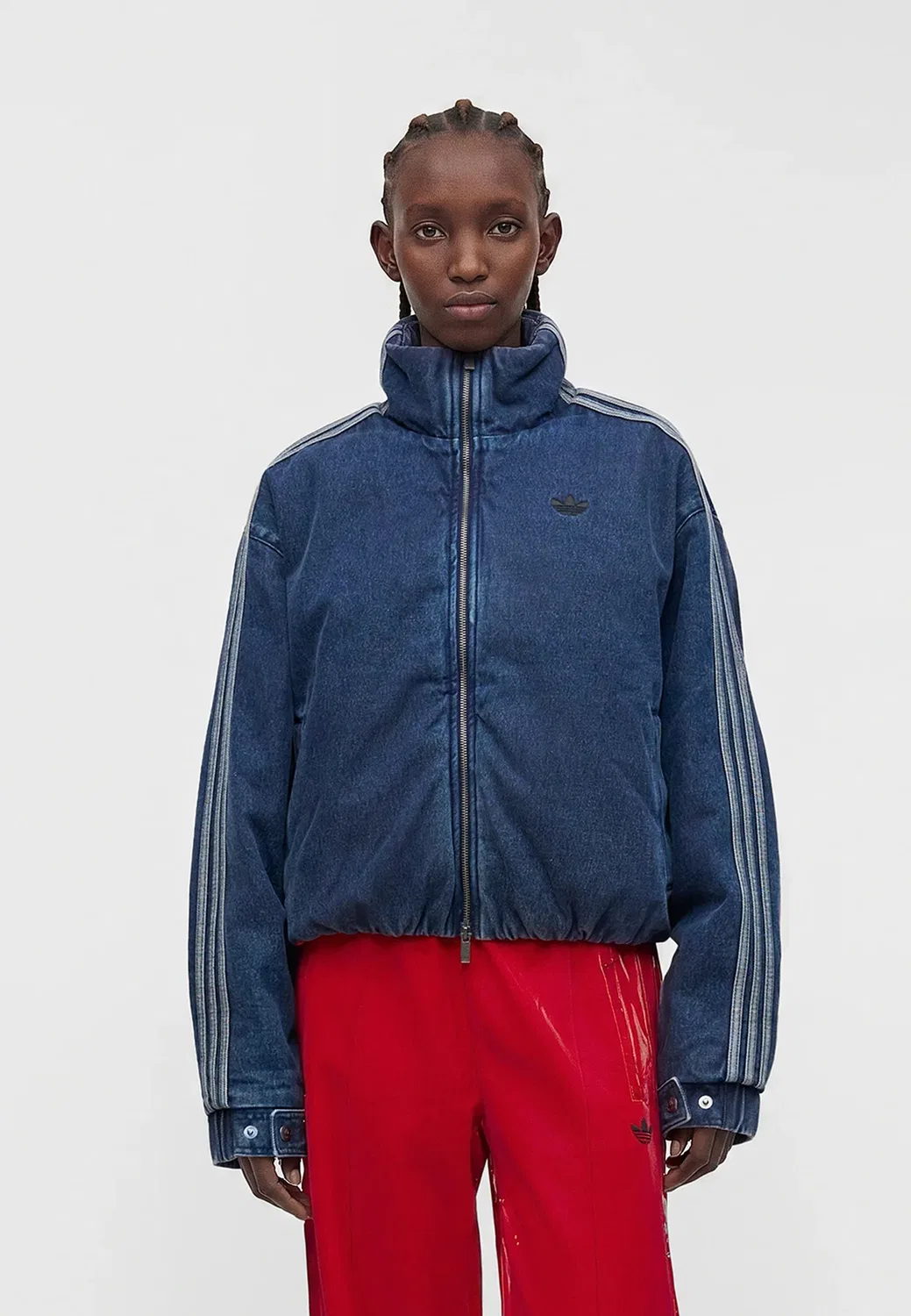 Firebird - джинсовая куртка Adidas Originals, Indigo Denim