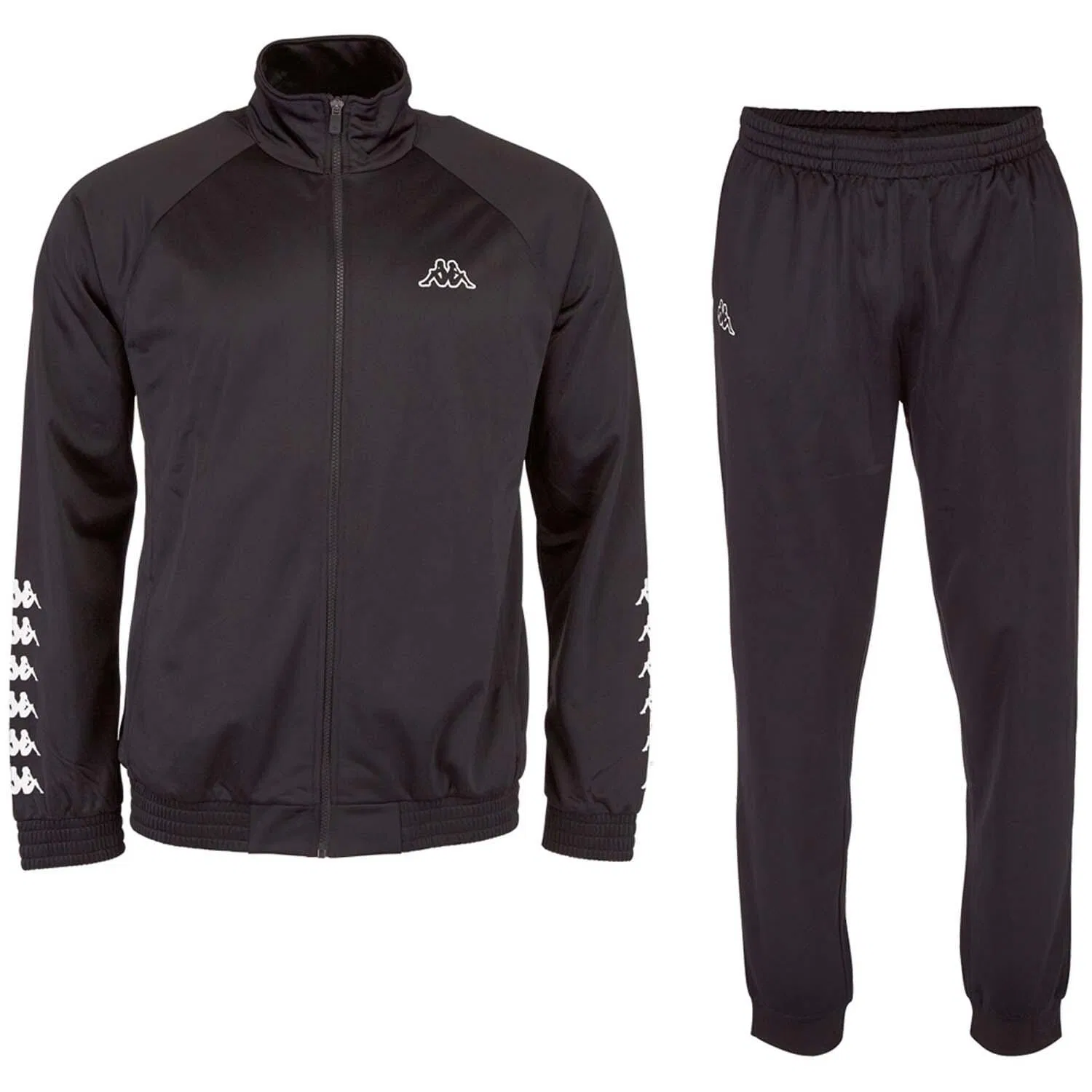 Детский спортивный костюм с принтом Till Tracksuit Kappa, Schwarz