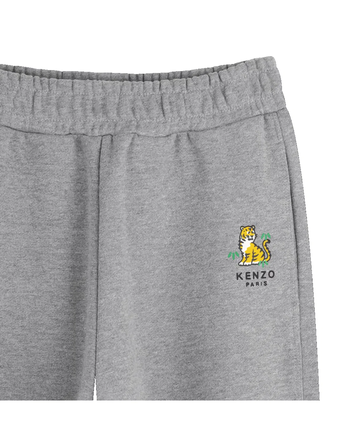 Детские штаны для мальчиков с принтом Kenzo Kids, Gris Claro — фото 2