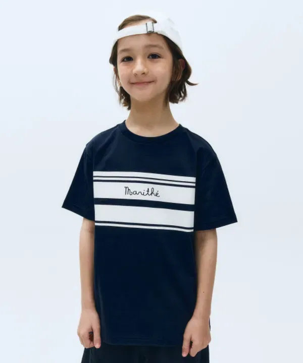 Футболка с коротким рукавом, marine tee, Marithé, navy