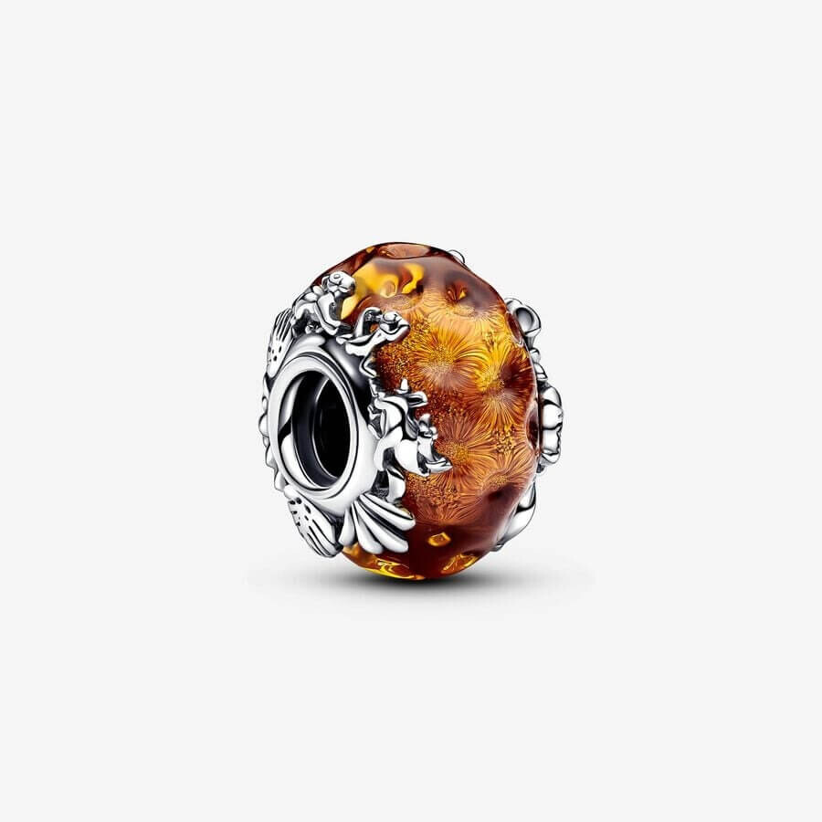 

Шарм Pandora x Disney The Lion King Murano Glass, серебро/оранжевый