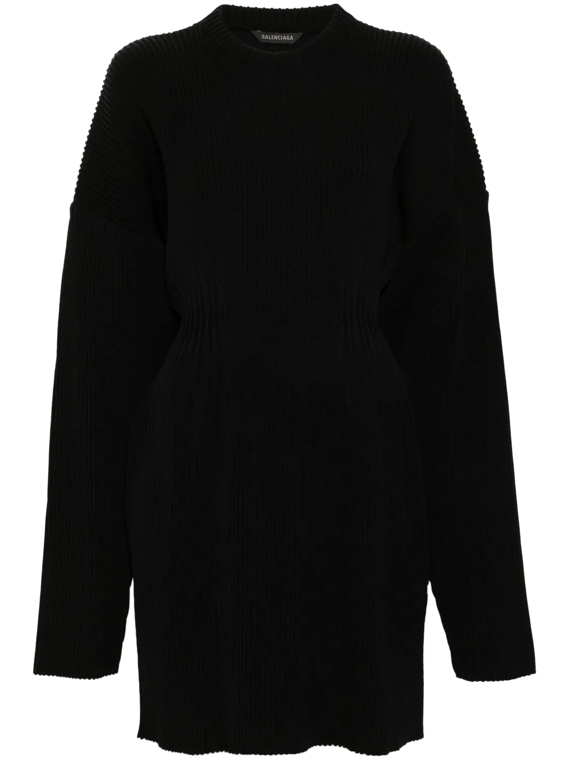 Платье Hourglass Mini от Balenciaga, черный