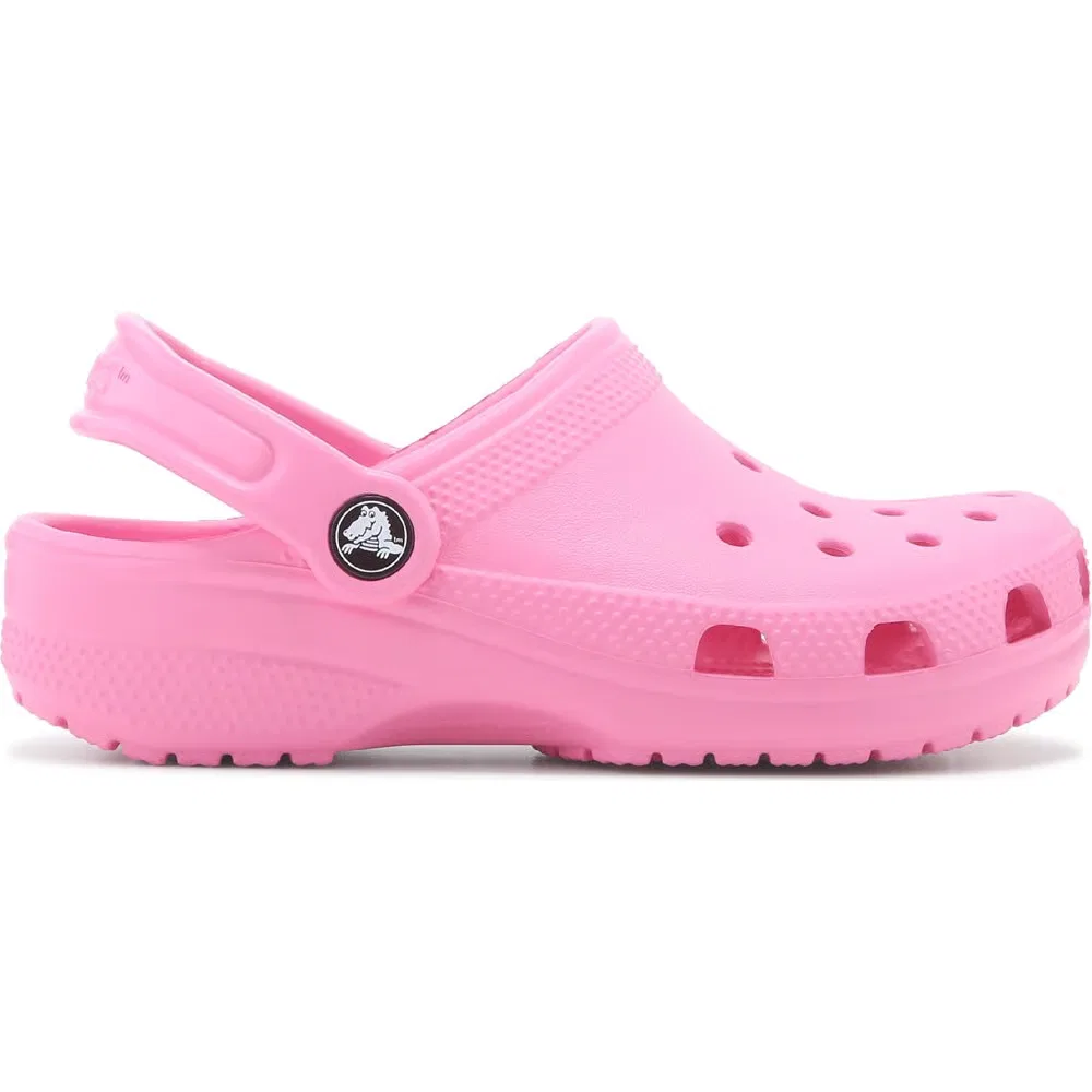 Классические детские сабо Crocs, Pink Lemonade — фото 2