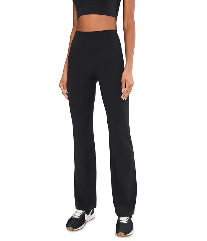 Леггинсы с завышенной талией Zenvy Gentle-Support Nike, Black/Cool Grey
