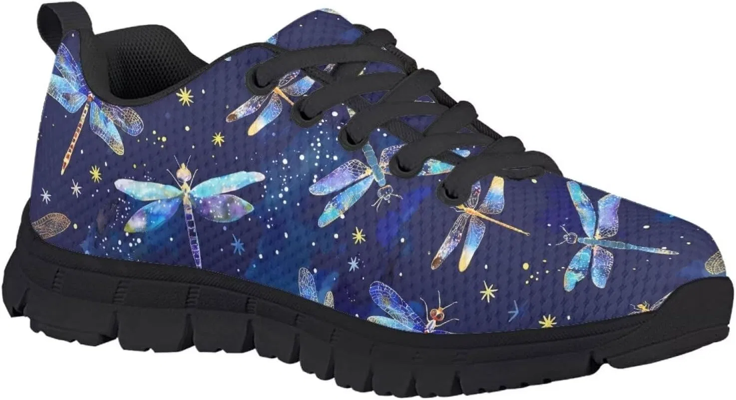 Детские кроссовки для бега с дышащим верхом Biyejit, Dragonfly Print — фото 2