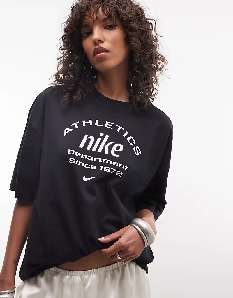Футболка оверсайз Nike Athletic Dept, черный