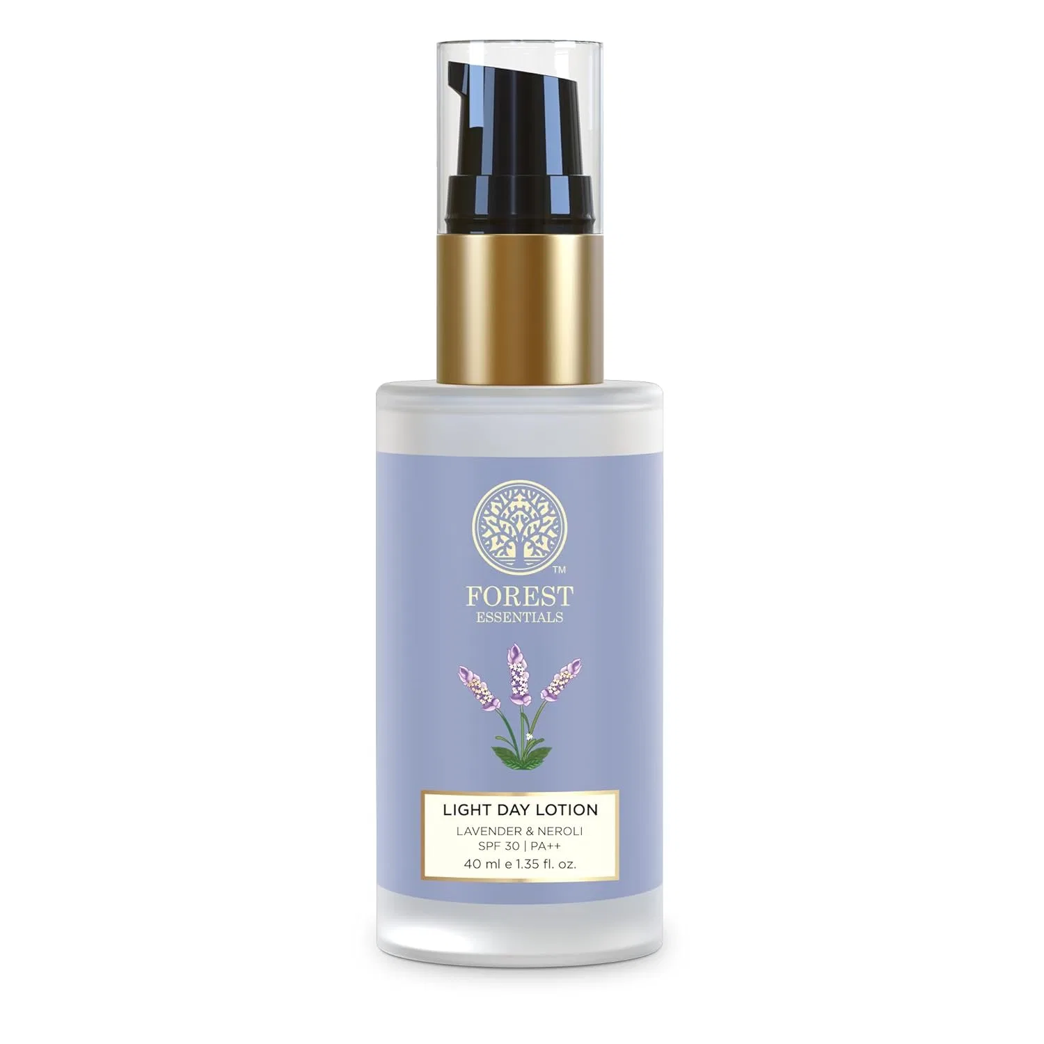 Лосьон Light Day Lavender and Neroli SPF25, Forest Essentials, 40 мл, Лаванда