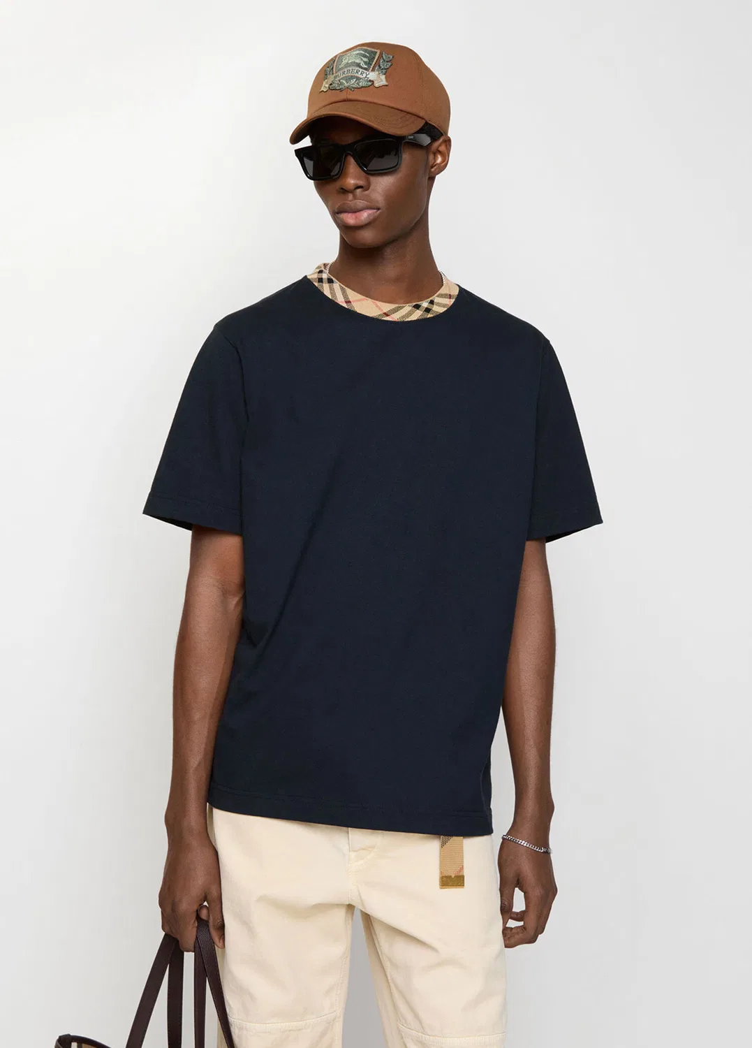 Футболка Burberry Ryan, lacivert — фото 2
