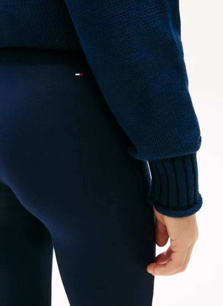 Леггинсы с блестящим принтом Tommy Hilfiger, темно-синий — фото 3