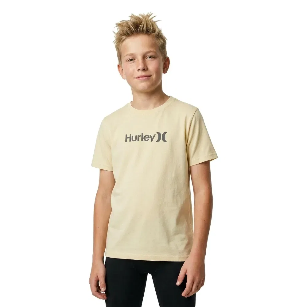 Детская футболка с принтом Printing Press O&O Hurley, Beige