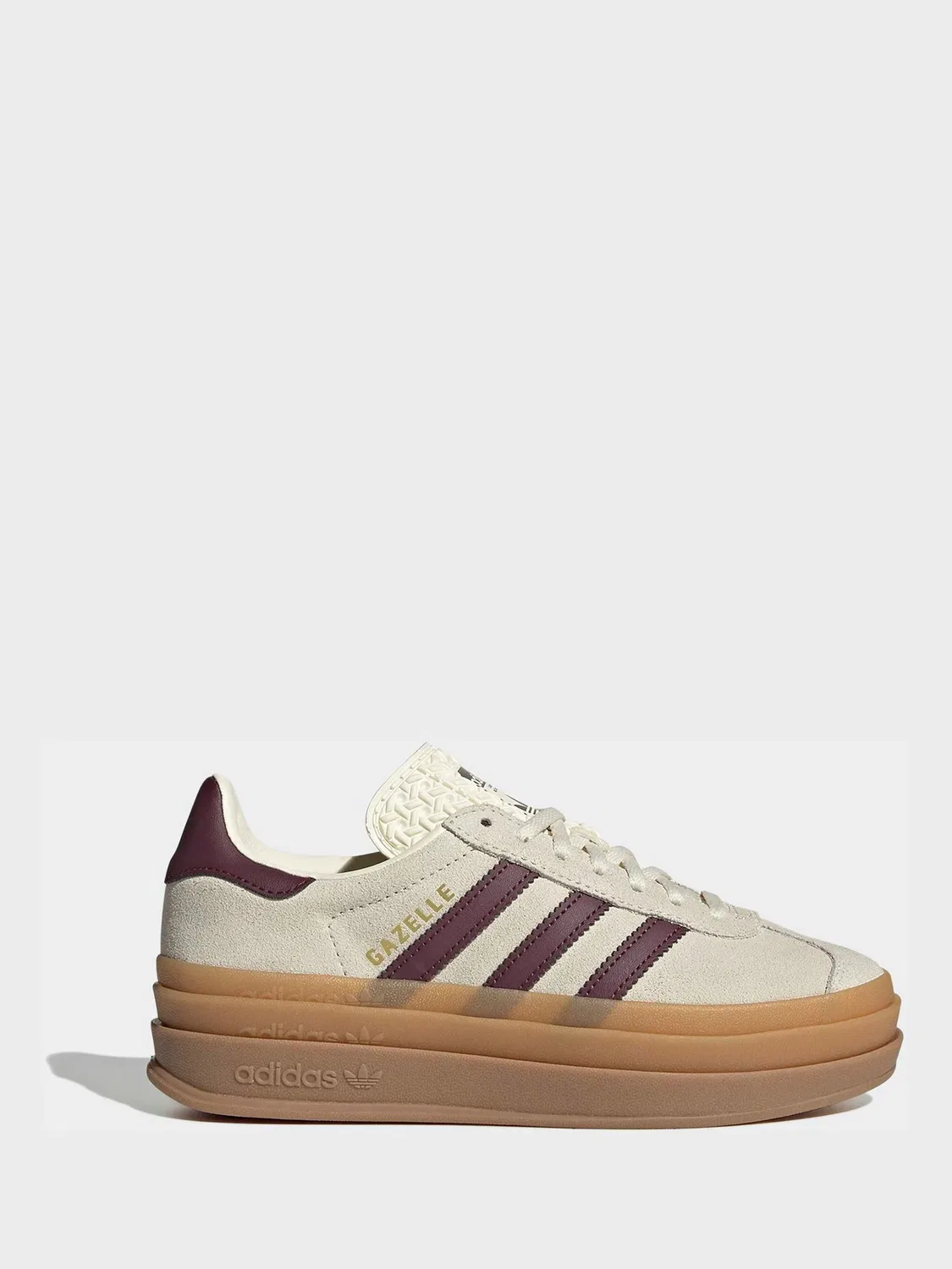 Кроссовки на платформе Gazelle Bold, adidas Originals, коричневый — фото 2