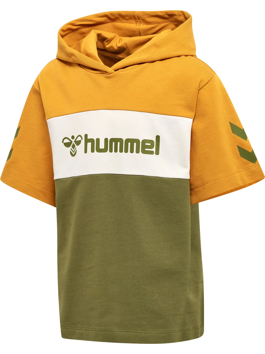 Детское худи с коротким рукавом Hmlcloud Hummel, Olivgrun