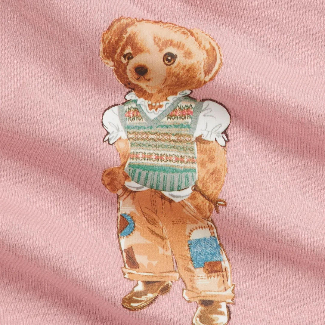 Футболка с круглым вырезом, Polo Ralph Lauren, Rose Pink — фото 4