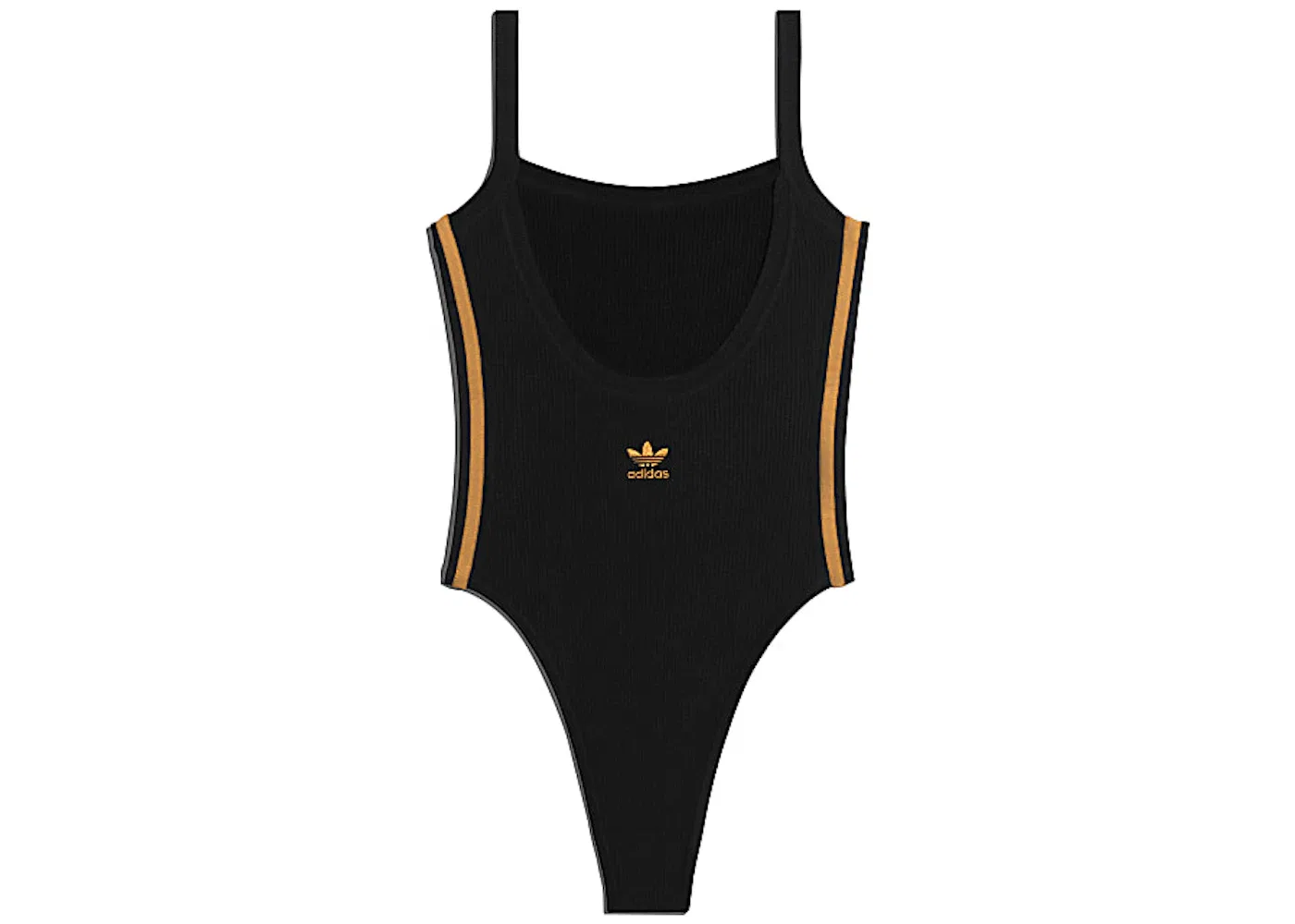 Женское боди с логотипом Ivy Park Adidas, черный — фото 2