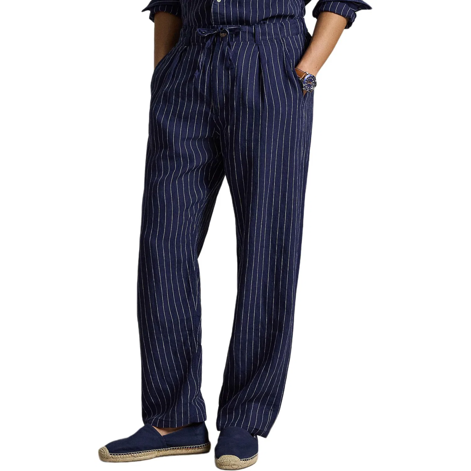 Мужские широкие брюки в стиле кэжуал с принтом 410, Polo Ralph Lauren, Multicolor — фото 4