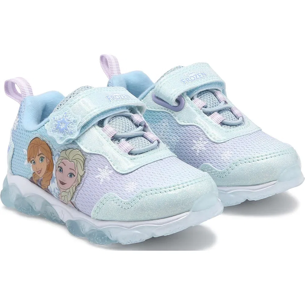 Детские светящиеся кроссовки Frozen, Blue/Purple