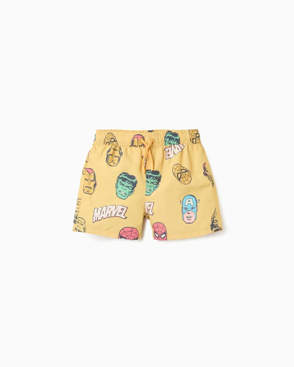 Детские шорты для купания с принтом Marvel Zippy, Amarillo