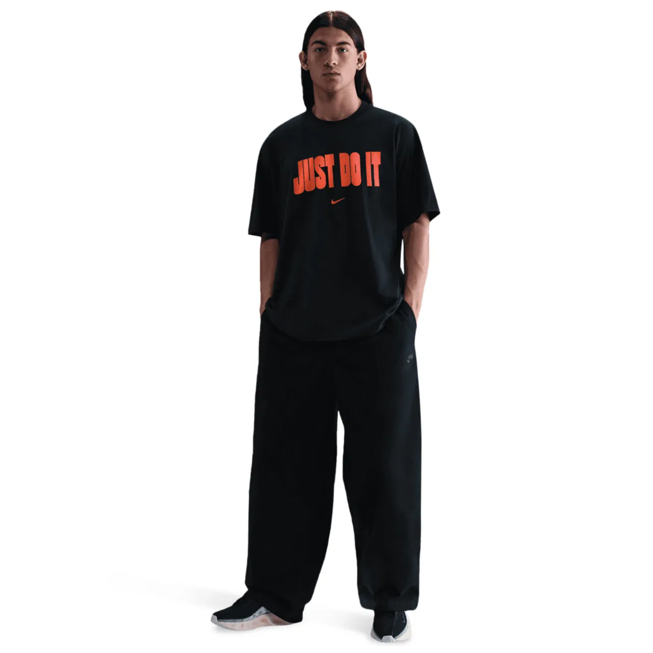 Футболка мужская Calling JDI Nike, черный — фото 4
