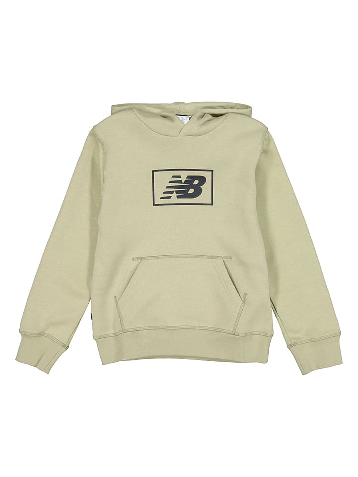 

Толстовка с капюшоном New Balance, оливковый