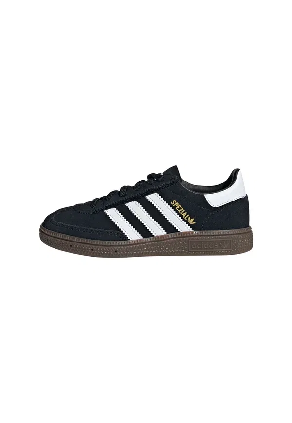 Кроссовки Adidas Originals Handball Spezial CF EL C, черный с белым и бежевым