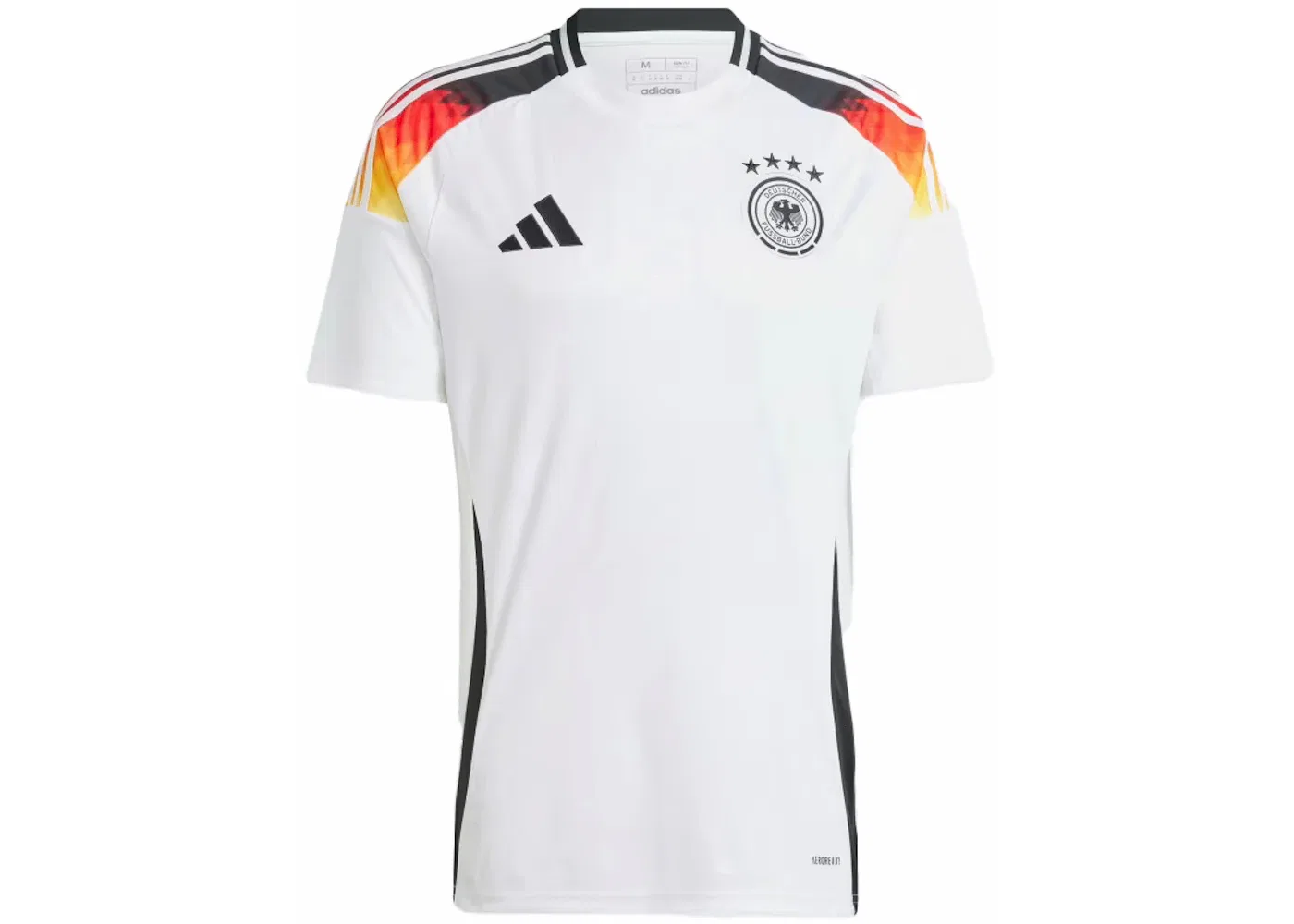 Мужская футбольная футболка с принтом Adidas, White