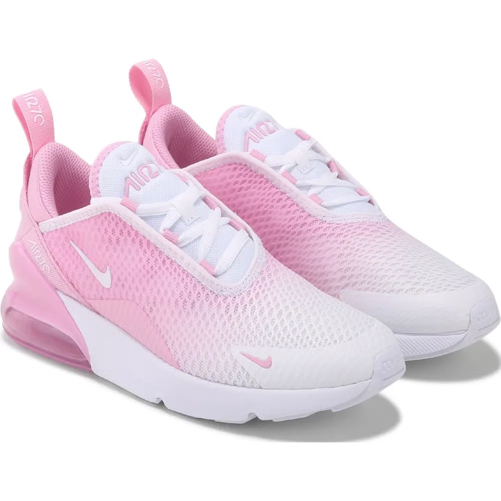 Детские кроссовки Air Max 270 Nike, Pink/White