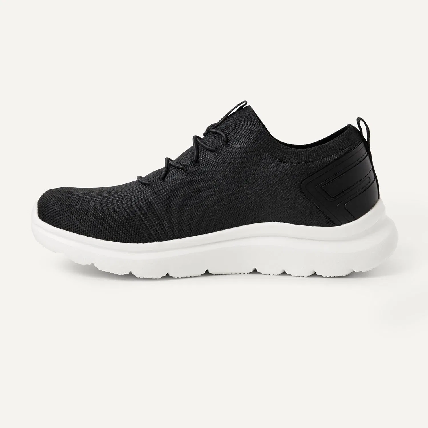 Детские легкие кроссовки для бега для мальчиков и девочек Amazon Essentials, Black/White — фото 3