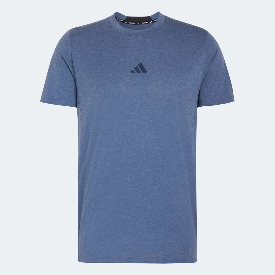 Спортивная футболка ADIDAS PERFORMANCE Regular Performance Shirt в пыльно-голубом цвете — фото 2