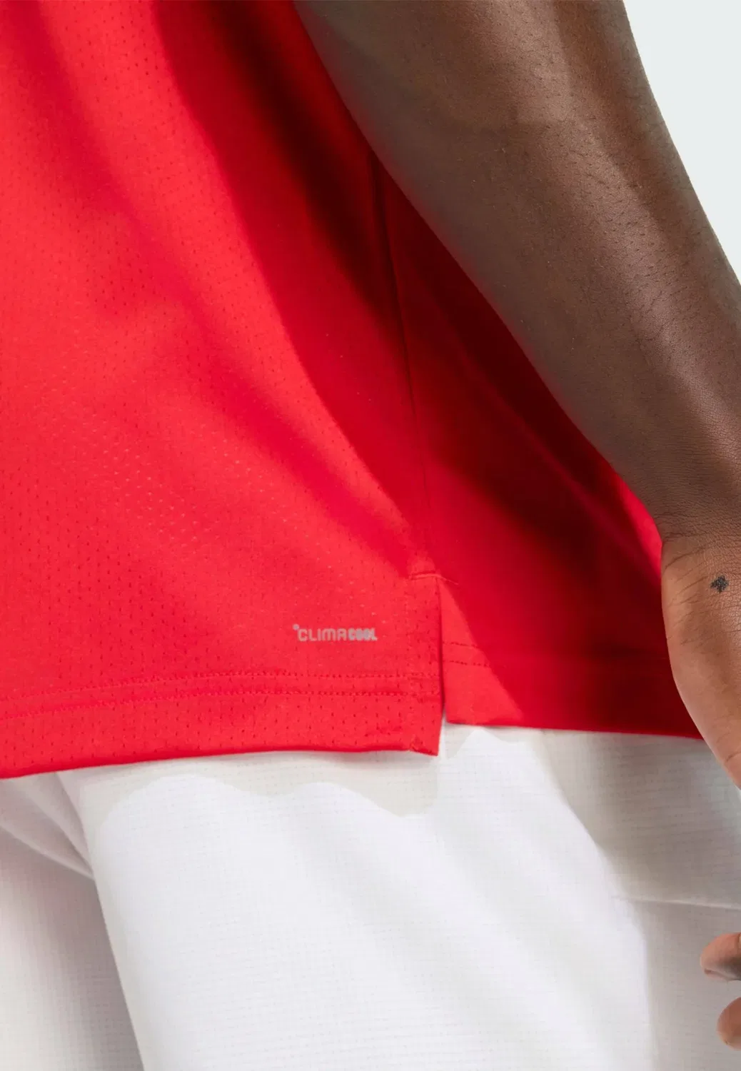 Клубная футболка - спортивная футболка Adidas Performance, Better Scarlet — фото 4