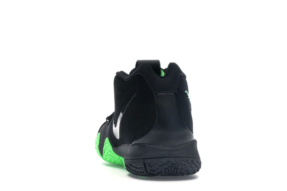 Детские кроссовки с принтом Nike Kyrie 4 Nike, Black/Rage Green — фото 4