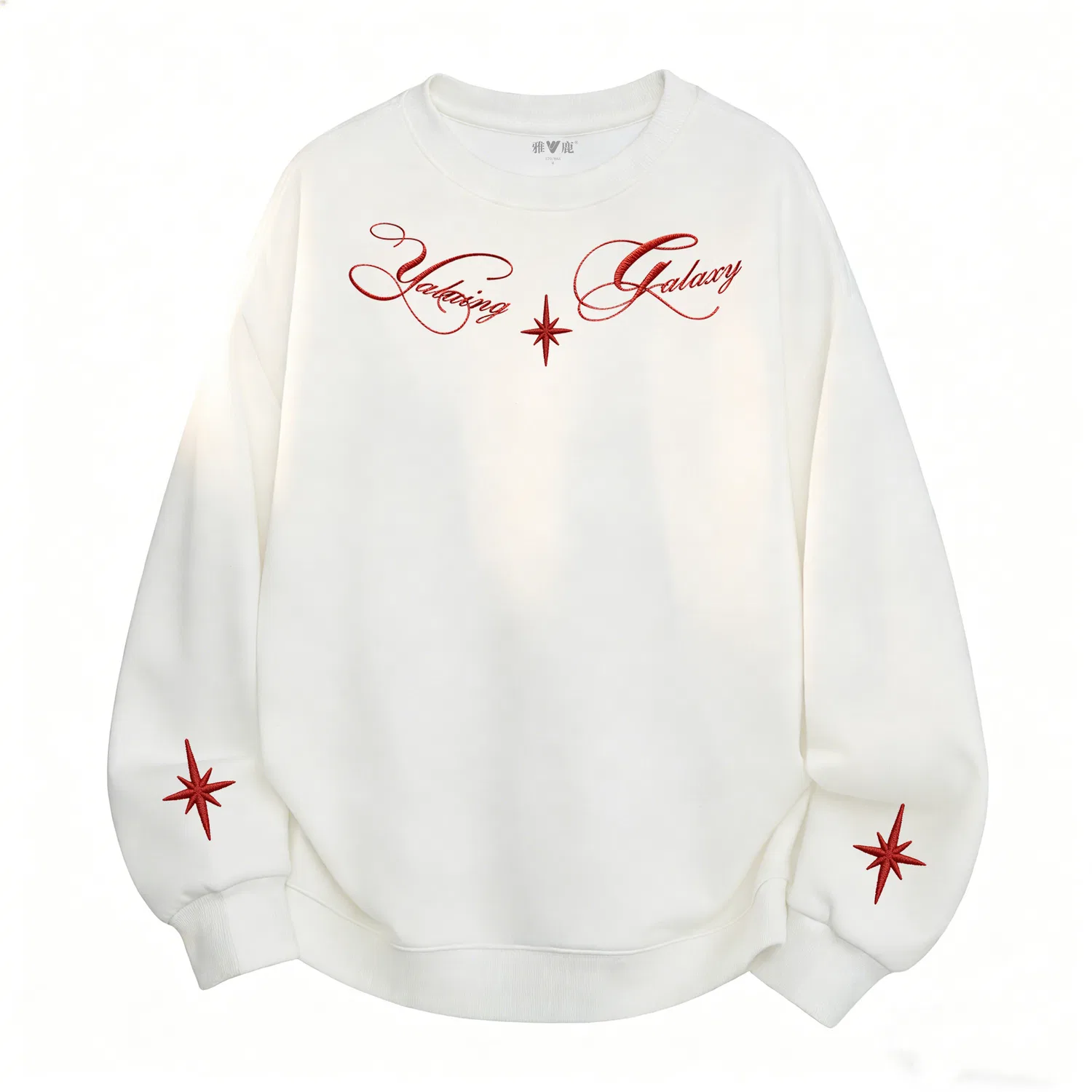 Детский свитшот унисекс с флисовой подкладкой, Crew Neck Moderate Regular, YALU — фото 3
