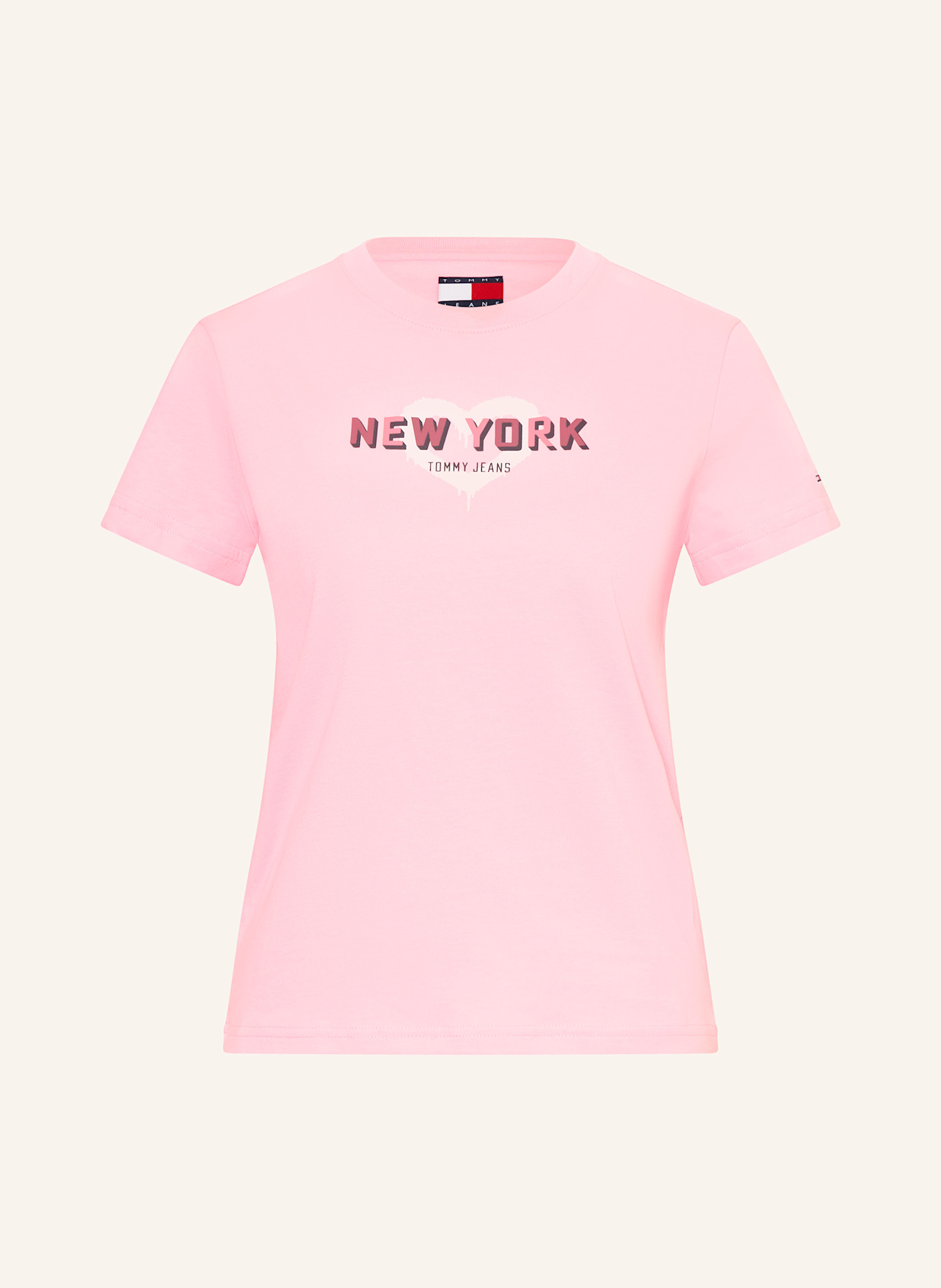 

Футболка Tommy Jeans, розовый